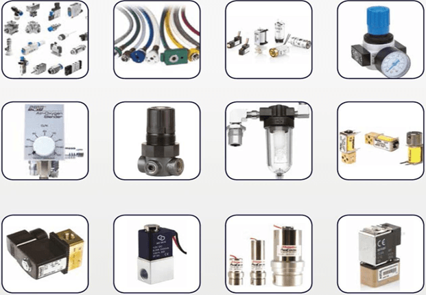 Regülatörler & Selenoid Valfler & Gaz Hortumları